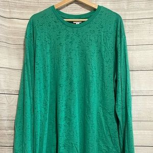 LulaRoe Hudson Unisex Long Sleeve Distressed Tee